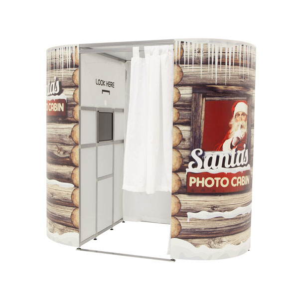 Photo Booth Santas Cabin For Hire in birmingham Photo Booth Santas Cabin For Hire
